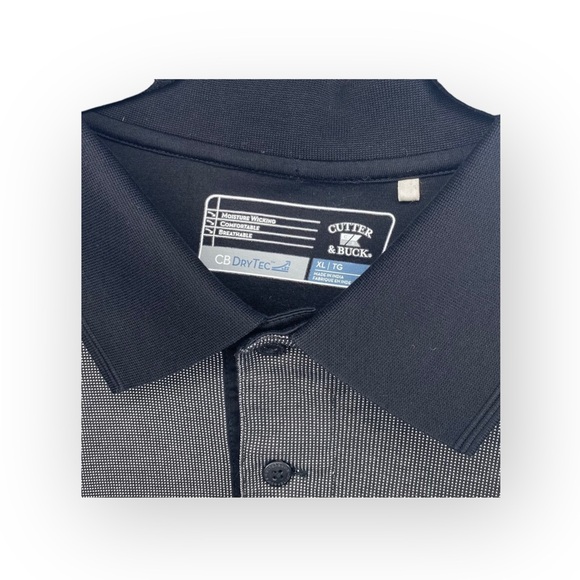 new Cutter & Buck ✫ DryTec Pittsburgh Steelers ✫ Embroider Tonal Dot Polo Shirt - Picture 9 of 16